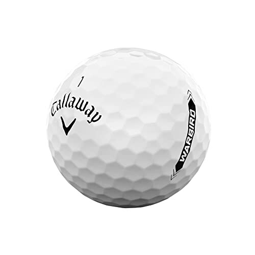 Callaway Warbird golf ball with logo