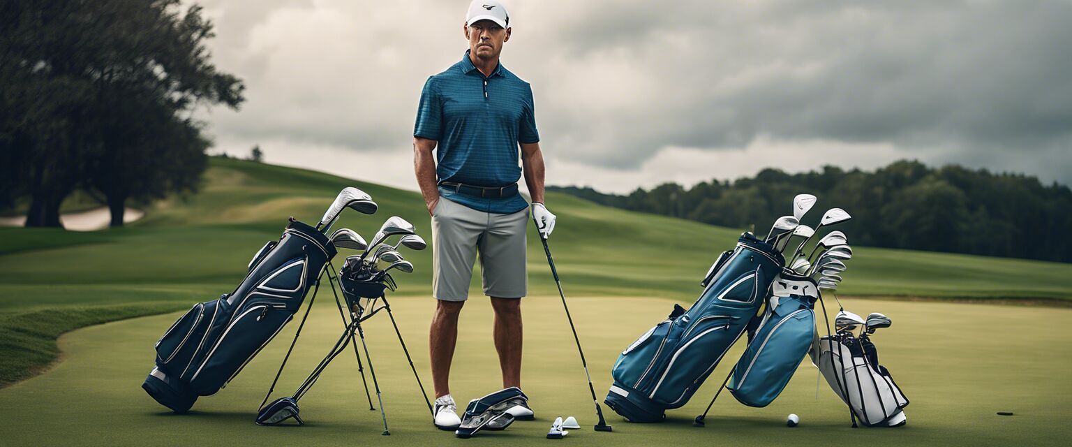 Golf apparel for all weather conditions