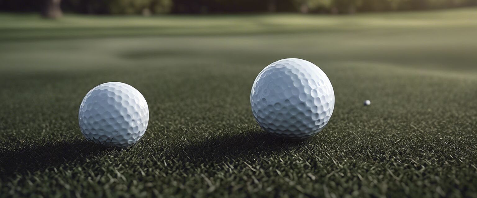 Comparison of different golf balls