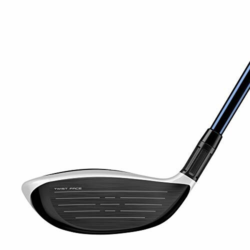 Golf club driver head with twist face design.