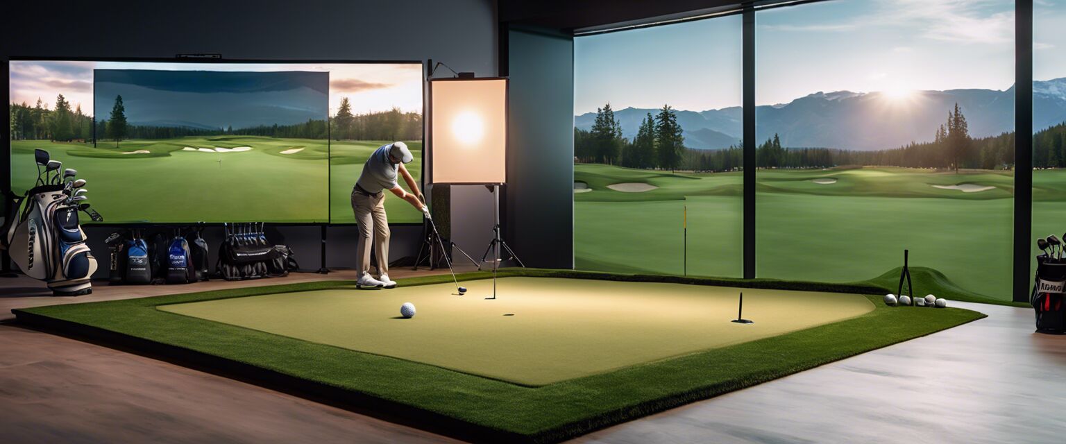 Golf simulator technology