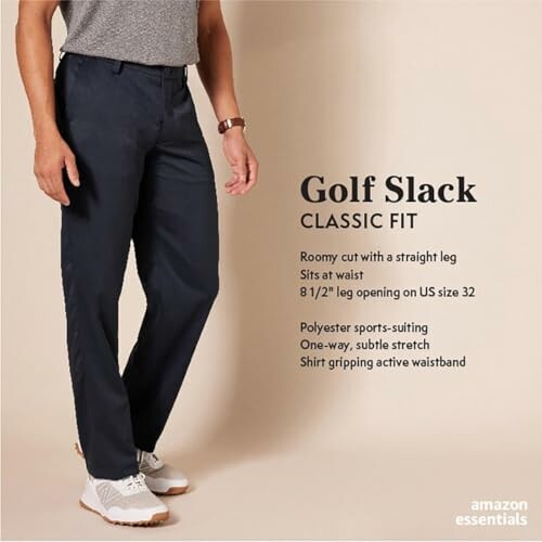 Amazon Essentials Men's Classic-Fit Stretch Golf Pant