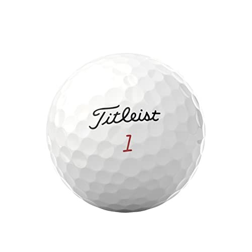 Titleist golf ball with dimpled surface